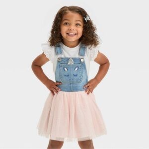 OshKosh B'gosh Toddler Girls' Unicorn Skirtall Light Pink Size 4T